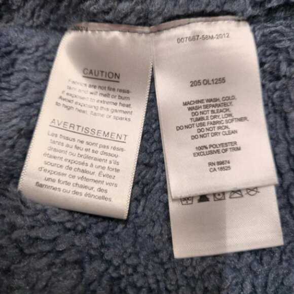 Mountain Hardwear Womens Medium Full Zip Sherpa Fleece Jacket Cozy Comfy - Picture 10 of 10